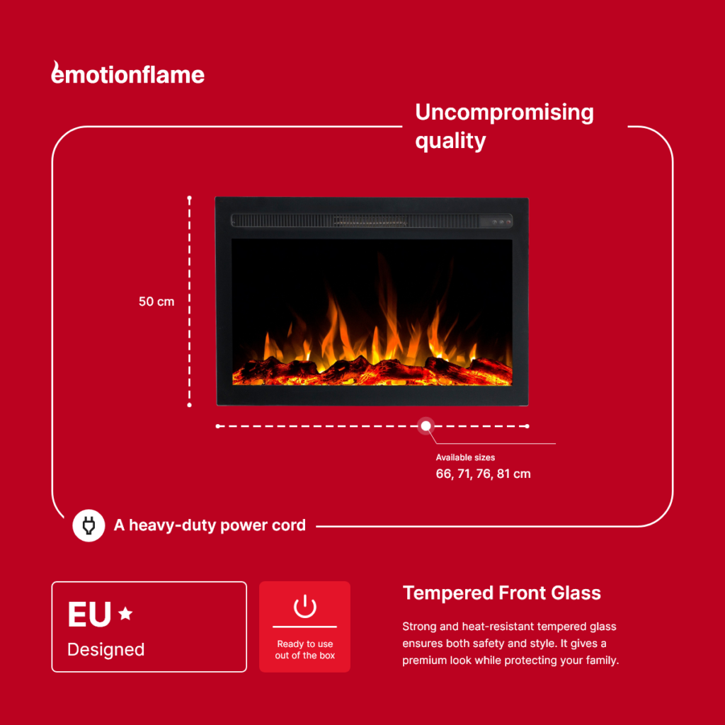 Infinity - Electric fireplace