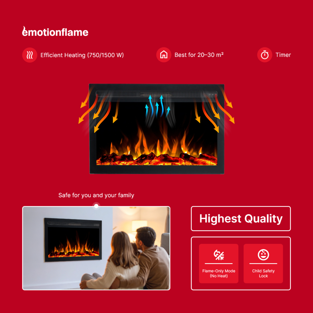 Infinity - Electric fireplace