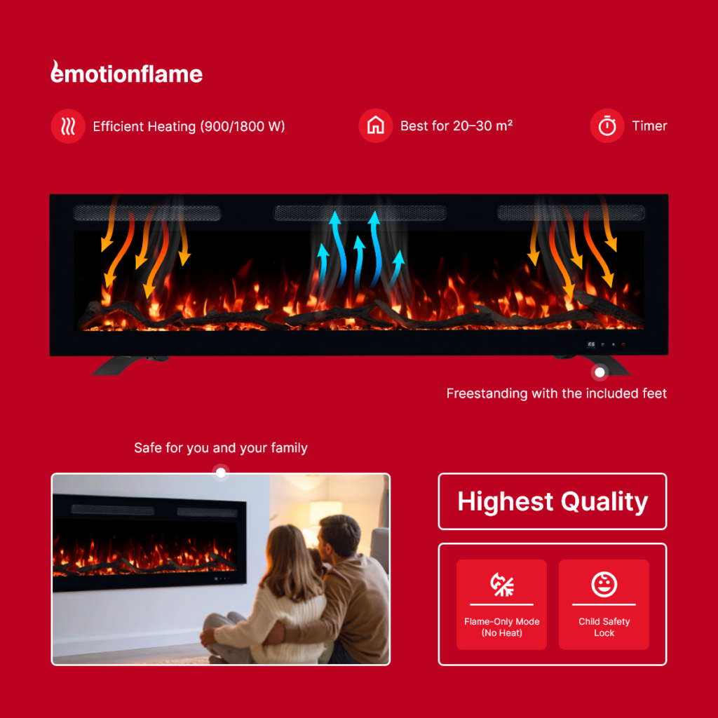 Monarch - Electric fireplace