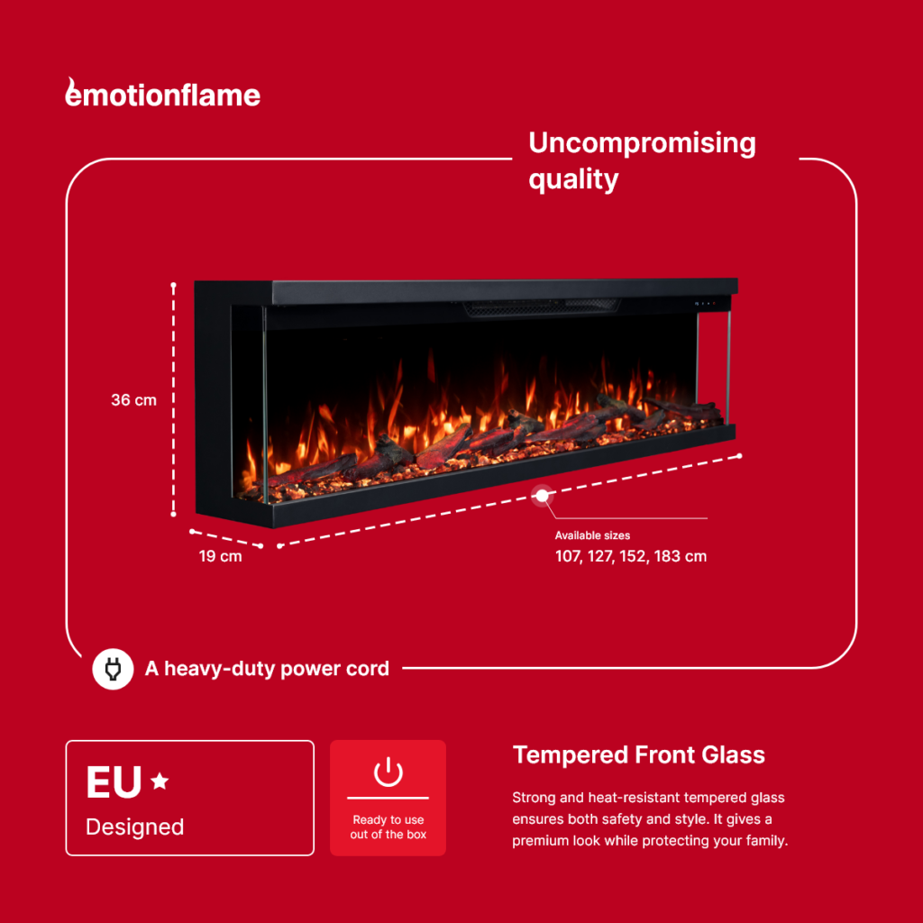 Unity - Electric fireplace